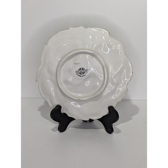 Fitz And Floyd Christmas Cat Kitten 3D Decor Plate Cookie Appetizer 9 X 9" - Picture 3 of 4